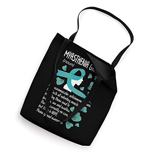 MG Awareness Myasthenia Gravis Neuromuscular Disease Family Tote Bag