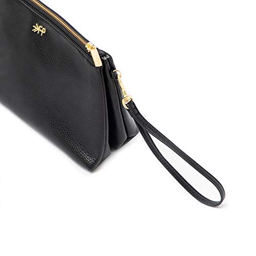 Freshly Picked Classic Zip Pouch, Ebony