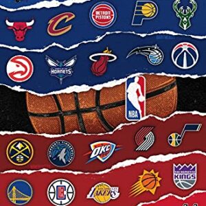 Trends International NBA League-Logos 21 Wall Poster, 22.375" x 34", Unframed Version