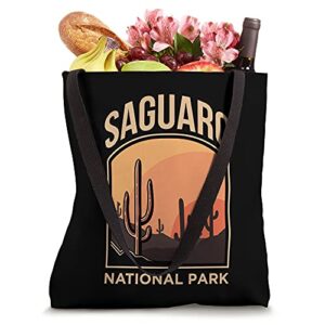 Saguaro US National Park Arizona Vintage Gift Tote Bag