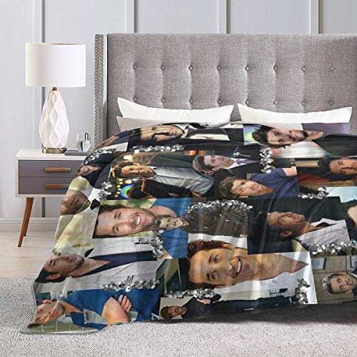 Eppedtul Derek Shepherd Collage Ultra-Soft Micro Fleece Blanket 50"" X40