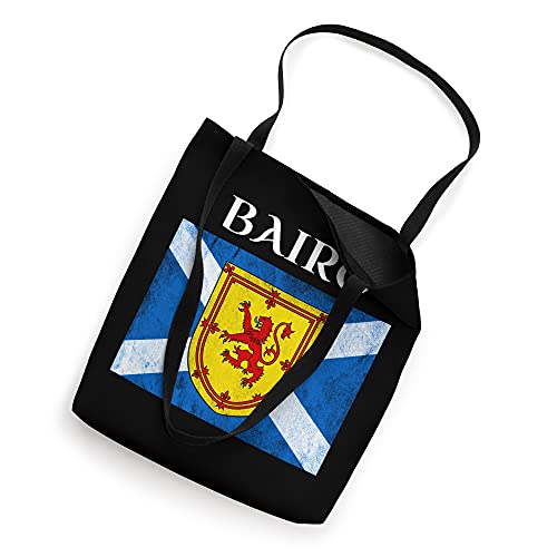 Baird Scottish Clan Name Scotland Flag Tote Bag