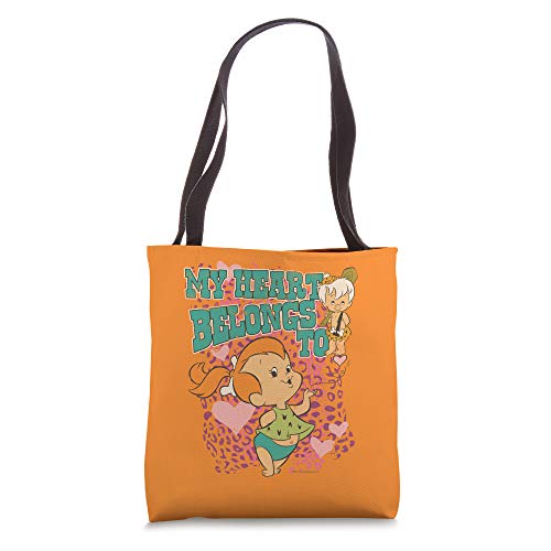 The Flintstones Pebbles My Heart Tote Bag