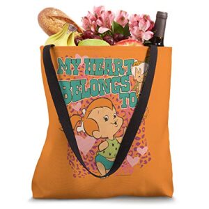 The Flintstones Pebbles My Heart Tote Bag