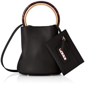 marni(マルニ) shoulder bag, black (black 19-3911tcx)