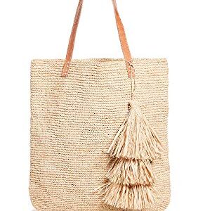 Mar Y Sol Women's Carolina Bag, Natural, Tan, One Size