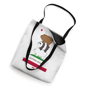 We Bare Bears Cali Stack Tote Bag