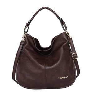 leather purses and handbags hobo crossbody bags women, ladies shoulder totes purse with adjustable strap for cross body style