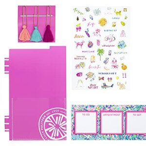 Lilly Pulitzer Agenda Bonus Pack Cabana Cocktail One Size