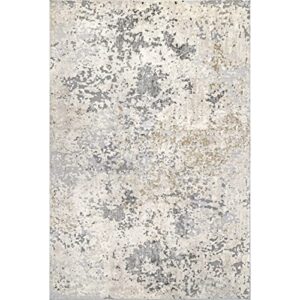 nuLOOM Abstract Contemporary Motto Area Rug, 3' x 5', Beige