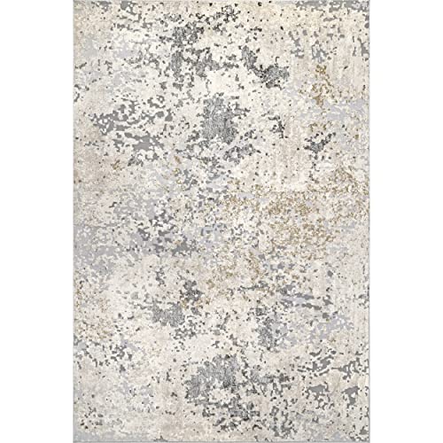 nuLOOM Abstract Contemporary Motto Area Rug, 3' x 5', Beige