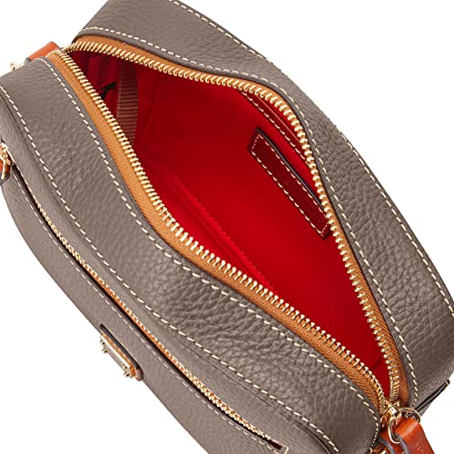 Dooney & Bourke Pebble Grain Camera Zip Crossbody Shoulder Bag