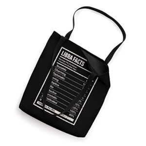 Libra Facts Apparel For Men And Women Funny Zodiac Gift Tote Bag