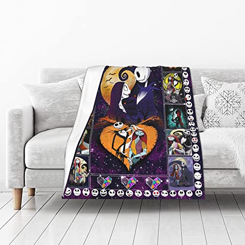 Valentine's Day Gift Flannel Fleece Blanket All-Season Soft Lightweidht Air Conditioning Throw Blanket for Bed Sofa Car 50"x40"