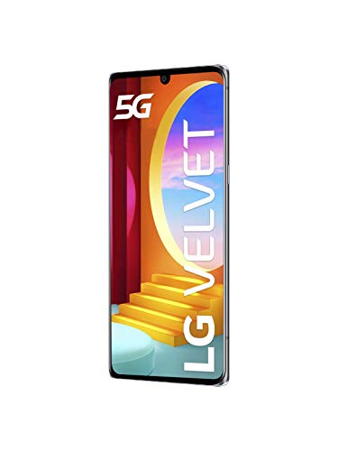 LG Velvet 5G US Model LMG900UM1A ATT Unlocked 6GB/128GB US Version - Aurora Grey (Renewed)