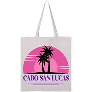 inktastic cabo san lucas tote bag 0020 white 3c988