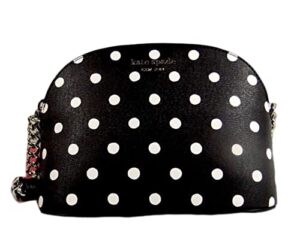 kate spade new york spencer dots small dome crossbody black multi one size