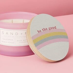 Sand + Fog - California Beach House - 12oz - Candle - Soy Wax Blend - White