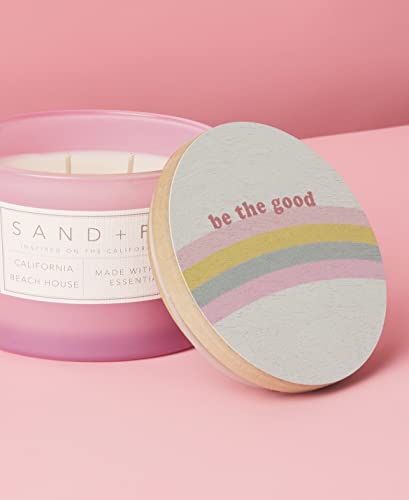 Sand + Fog - California Beach House - 12oz - Candle - Soy Wax Blend - White