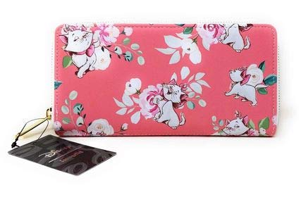 Loungefly X Disney The Aristocats Marie Pink Floral AOP Faux Leather Wallet