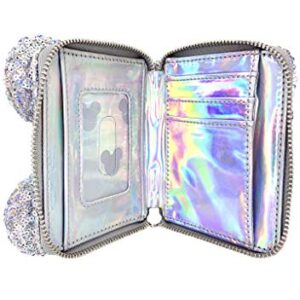 Loungefly X LASR Exclusive Disney Holographic Sequin Minnie Wallet