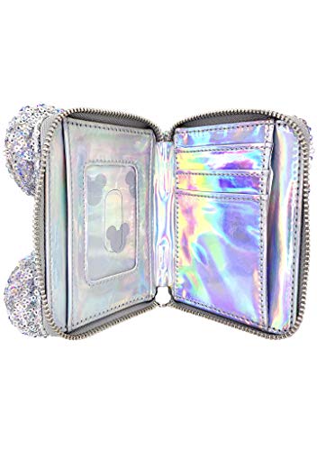 Loungefly X LASR Exclusive Disney Holographic Sequin Minnie Wallet