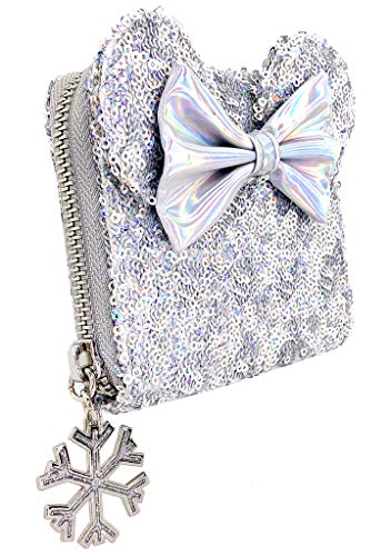 Loungefly X LASR Exclusive Disney Holographic Sequin Minnie Wallet