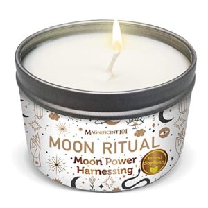 magnificent 101 moon ritual tin candle 6oz