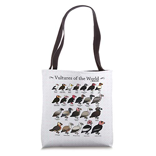 Every Vulture of the World | Birdorable Cartoon Birds Tote Bag