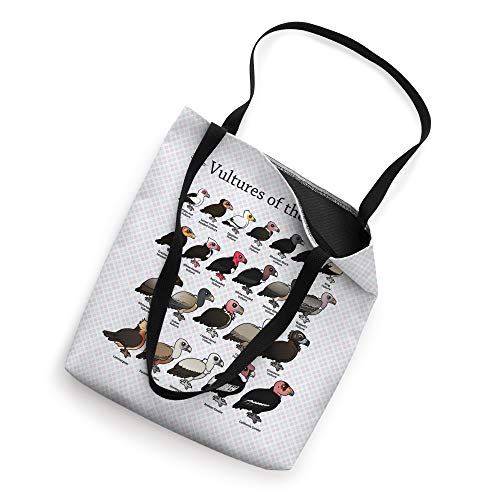 Every Vulture of the World | Birdorable Cartoon Birds Tote Bag