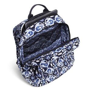 Vera Bradley Women's Cotton Campus Backpack, Ikat Island, One Size