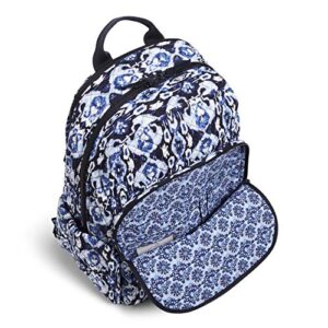 Vera Bradley Women's Cotton Campus Backpack, Ikat Island, One Size