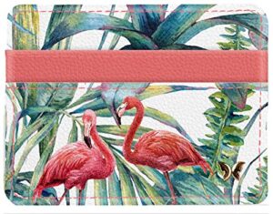 monarque rfid slim wallet (flamingo)