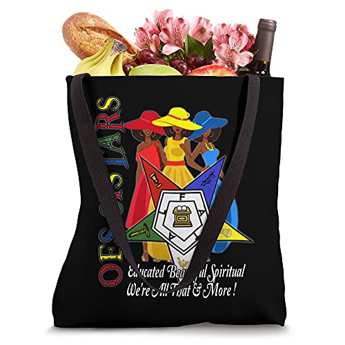 Order Of The Eastern Star OES Ring Diva Sistar of Color Tote Bag
