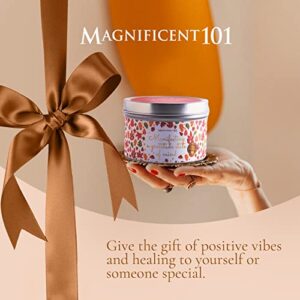 Magnificent 101 MANIFESTING A Gratitude State of Mind Tin Candle 6oz