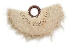 bohophy toquilla straw bag with tassel, straw tote bags, beach handbag, beach totes for women, bolsas de verano
