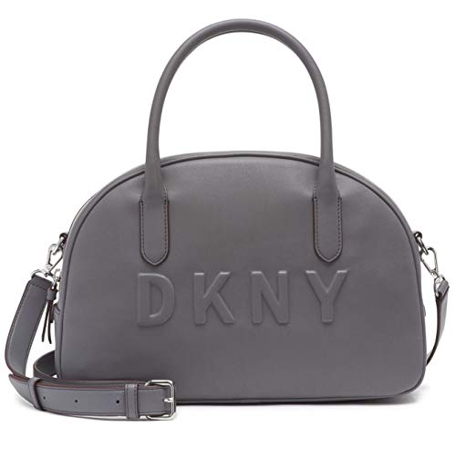 DKNY Tilly Dome Charcoal Satchel