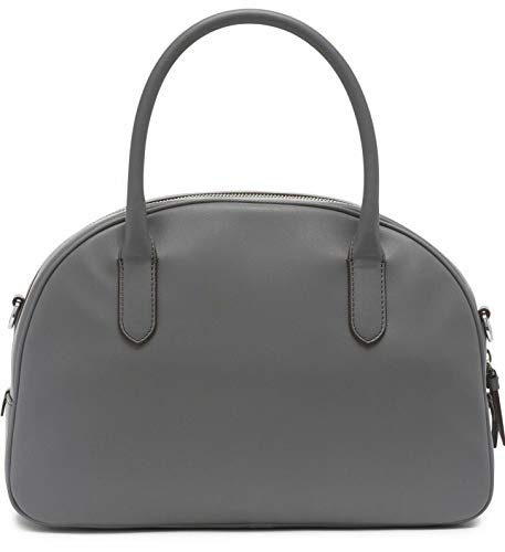 DKNY Tilly Dome Charcoal Satchel