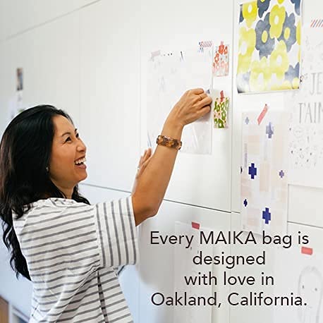 Maika Recycled Canvas Market Tote Bag, Sierra, Grey