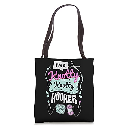 Sewing I'M A Knotty Knotty Hooker Tote Bag