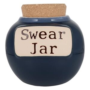 cottage creek swear jar ceramic cussing jar, swearing bank, cuss word piggy bank