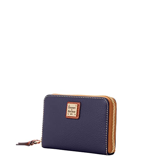 Dooney & Bourke Pebble Grain Medium Zip Around Wallet