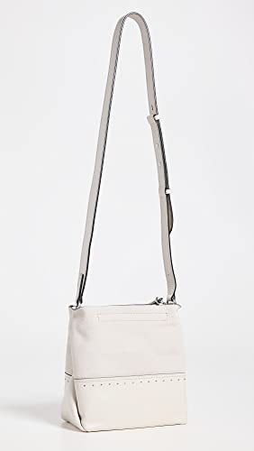 rag & bone Women's Passenger Crossbody Bag 2.0, Sterling Grey, One Size