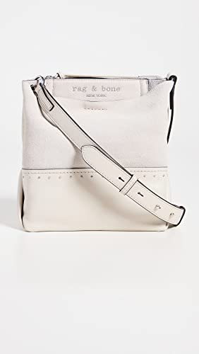 rag & bone Women's Passenger Crossbody Bag 2.0, Sterling Grey, One Size