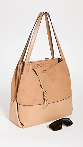 rag & bone Women's Passenger Tote 2.0, Caramel, Tan, One Size