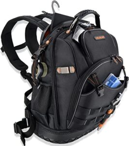 77-pockets tool backpack, tool backpack for men, hvac tool bag backpack, electricians backpack tool bag, large electrician backpack, tool backpack for electricians, tool backpack for construction