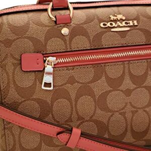 Coach Rowan Satchel in Signature Canvas