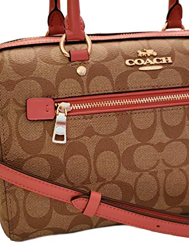 Coach Rowan Satchel in Signature Canvas