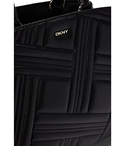 DKNY Allen MD Satchel, BLK/Gold