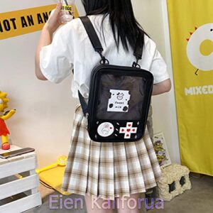 Eien Kaliforua Ita Bag Cute Game Console Design Ita Bag Ladies 3 Way Ita Bag New Cartoon Kawaii Backpack